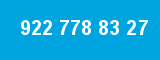 922 778 83 27